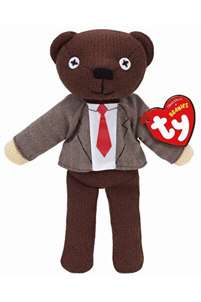 TY PLUS 15CM BEANIE BABIES URSULETUL LUI MR BEAN