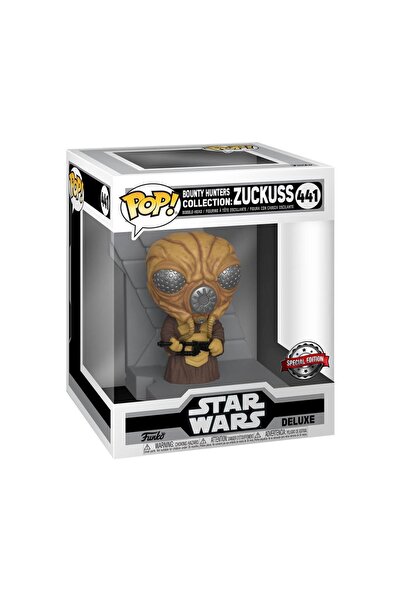 Funko Pop! Deluxe: Colecția Vânătorilor de Recompense Star Wars – Zuckuss (Me...