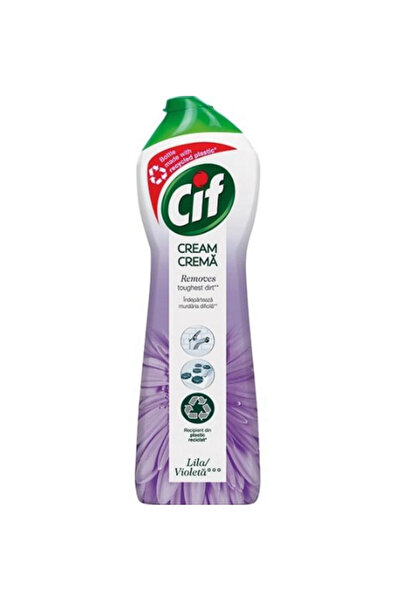 Cif Cleansing Cream with Violet Scent - Cream Lila, 500 ml
