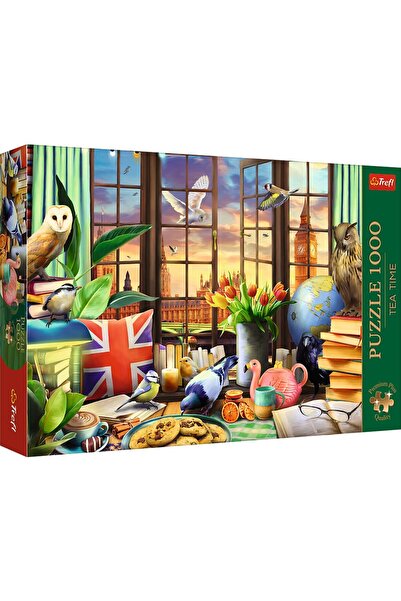Trefl PUZZLE 1000 PREMIUM PLUS TEA TIME TOATE LUCRURILE BRITANICE