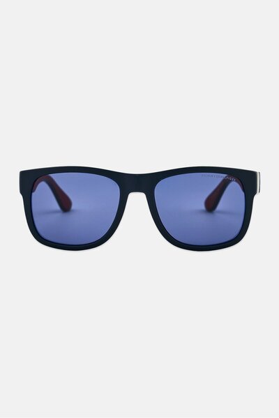 Tommy Hilfiger Men TH 1556/N/S Square Sunglasses, Slate Blue