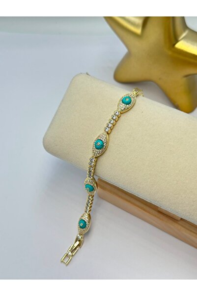BYYEŞO Waterway Eye Detail Steel Bracelet