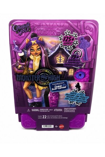 mattel Monster High Skullimate Secrets Papusa Clawdeen Wolf cu Accesorii