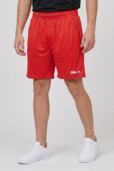 Siux Men Sportswear Fit Training Shorts, Red