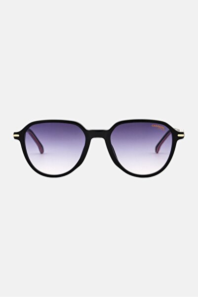 Carrera Men 342/S Round Sunglasses, Black