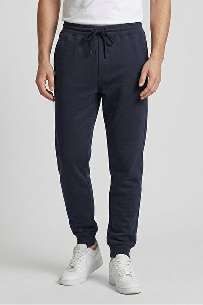 Stance Men Regular Fit Plain Jogger Pants, Dark Navy