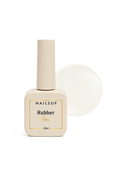 NAILSUP PROFESSIONAL Rubber Base NAILSUP Nova N01 Milky White, 10ml