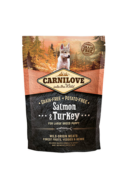 Brit Carnilove Salmon & Turkey Large Breed Puppy 1.5 kg