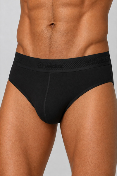 Quatarze YILDIZ ÇAMAŞIR 3'lü Paket Erkek Modal Kemerli Slip Külot – Yumuşak D...