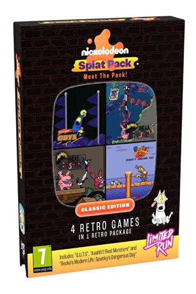 Limited Run Nickelodeon Splat Pack Ediție Clasică - Playstation 5