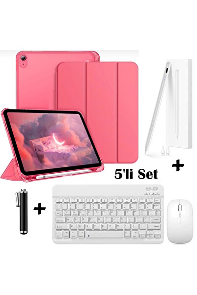 m.tk moveteck iPad 11. Nesil A16 /10. Nesil 10.9 Uyumlu Flip Kılıf + Bluetoot...