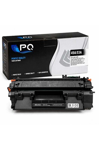PQ PERFECT QUALITY خرطوشة حبر 53A و49A سوداء متوافقة مع طابعات HP LaserJet P2...