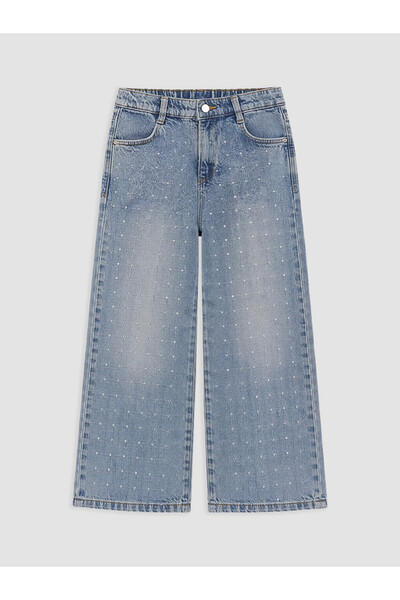 LC Waikiki I Stone Wide Leg Girls' Jean Pants from Freezen Store