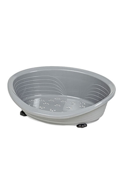 Brit Care Dog basket Straka 90, light grey