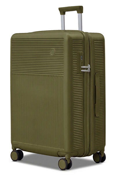 ZAAPPY Monarch Expandable PC Large Checked 28 Inch (30-35kg) Luggage, Hard Sh...
