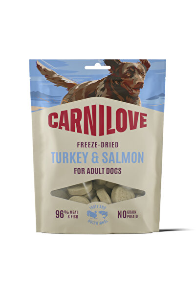 Brit Carnilove Dog Freeze Dried Turkey & Salmon 60 g
