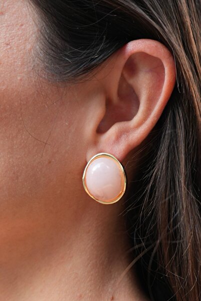 btogether. Pure Pembe Gold Renkli Küpe