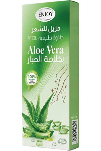 Enjoy معجون السكر لإزالة الشعر مع الألوة فيرا 100 جرام