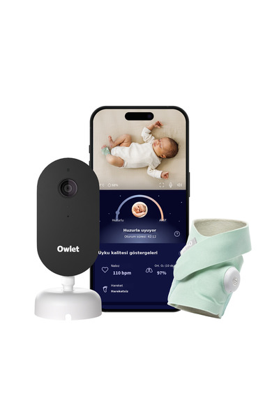 Dream Duo İkili Set Bebek Kamerası&Akıllı Çorap - Mint