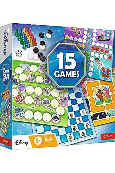 Trefl JOC DE SOCIETATE DISNEY COLECTIE 15 JOCURI