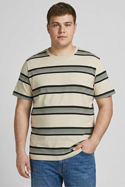 Stance Men Crew Neck Short Sleeve Stripe T-Shirt, Multicolor
