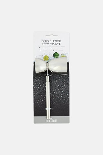 BarCraft Double Spirit Measure, Silver
