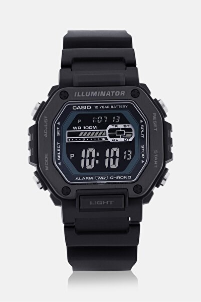 Casio Men MWD-110HB-1BVDF Resin Band Digital Watch 47 mm, Black
