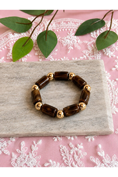 FLAWSOME JEWELRY STORE Elastic Natural Stone Summer Bracelet Handmade Special...
