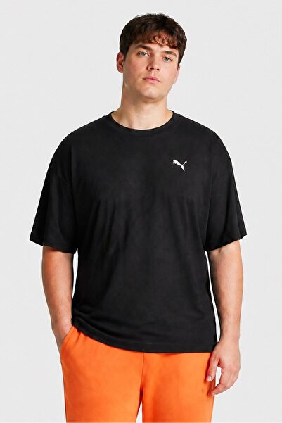 Puma Men Oversized Fit Short Sleeve Outdoor T-Shirt, Black