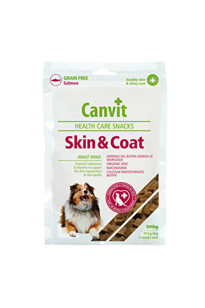 Brit Canvit Health Care SnCk Piele și Blană 200 g