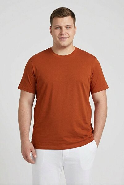 Stance Men Sportswear Fit Short Sleeve Outdoor T-Shirt, Rust