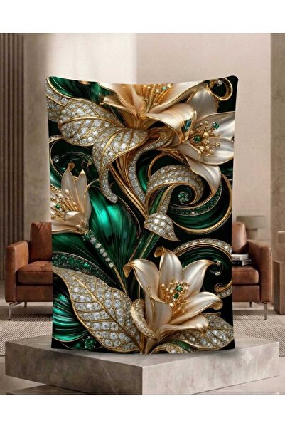 Elmas Dizayn 150*220 Cm. Polar Blanket Hypoallergenic Organic Cotton 100%100 ...