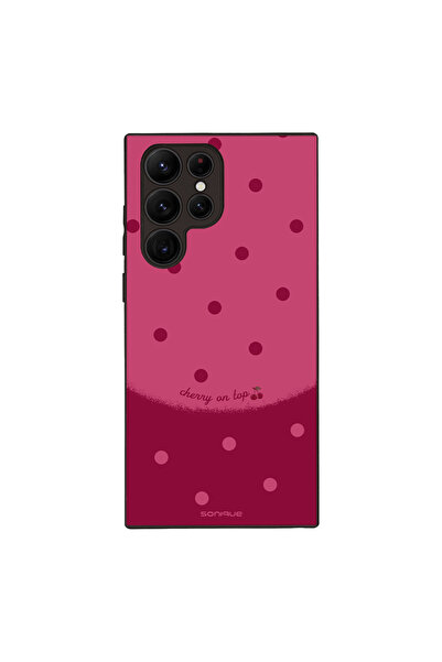 OEM Θήκη Sonique Delulu Polka Era Series για Samsung Galaxy S22 Ultra Top Cherry