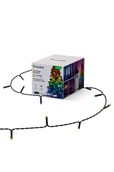 Nanoleaf Essentials Matter Έξυπνο Κιτ Φωτιστικών Σειρών για Γιορτές, 24μ, RGB...