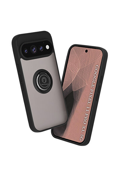 OEM Husa pentru Google Pixel 11 Pro XL SSKY271 Stand Bumper Holster, Negru, M...