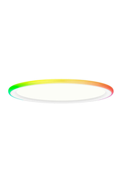 Yeelight Plafonieră LED inteligentă Mars C300, RGB Edge, 1800 lm, Control voc...
