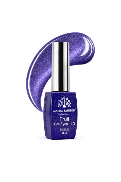 GLOBAL FASHION Professional Fruit Cat eyes 11D Magnetic Gel Polish 8ml