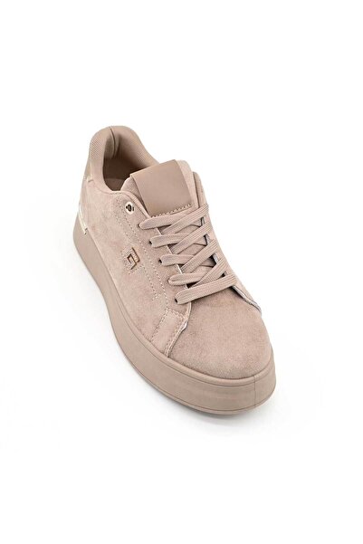 Tmall Adidași de damă, din piele cu aspect inversat, D1511, bej