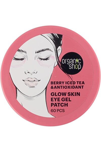 organic shop Berry Ice Tea Glow Skin Eye Gel 60 PCS
