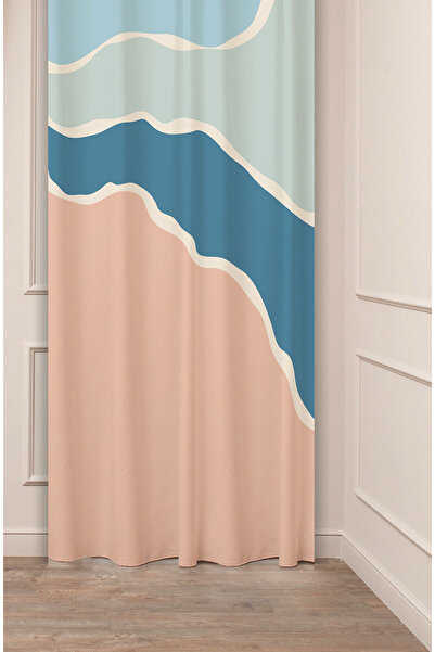 GREENDECOR Minimalist Style Sakura Nature Landscape Patterned Colorful Specia...