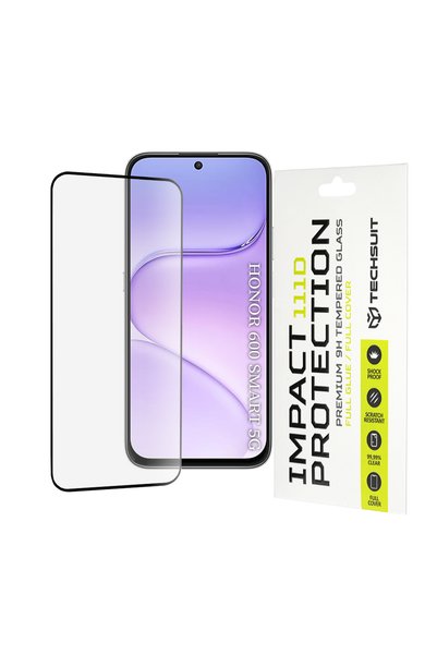 Techsuit Folie de protecție pentru Honor 600 Smart, Antișoc; Full Glue