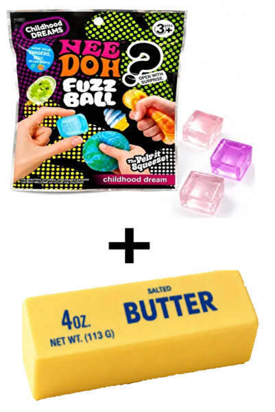 Pofika Needoh Squishy Süpriz Paket Bir Pakete 3 Adet Mini Needoh 1 Paket Gönd...