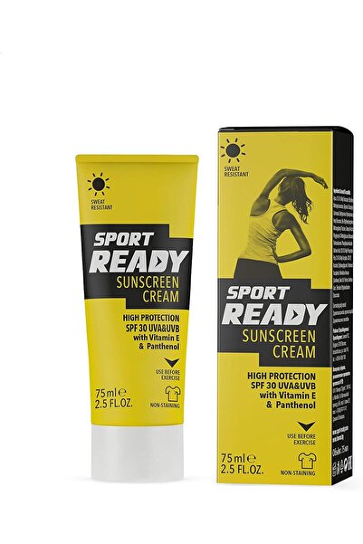 Sport Ready Sunscreen Cream 75ml | spf 30 UVA and UVB Protection