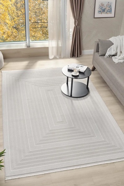 SEYRAN HALI ZEN Koleksiyonu Modern Şık Dekoratif Salon ve Oturma Odası Halısı
