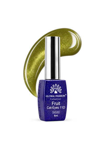 GLOBAL FASHION Professional Fruit Cat eyes 11D Magnetic Gel Polish 8ml