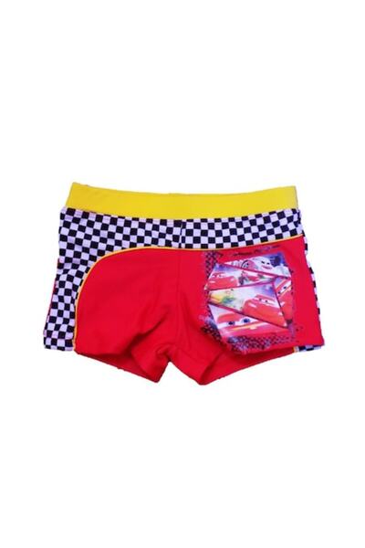 Disney Șorturi de baie roșii Lightning McQueen, 8 ani