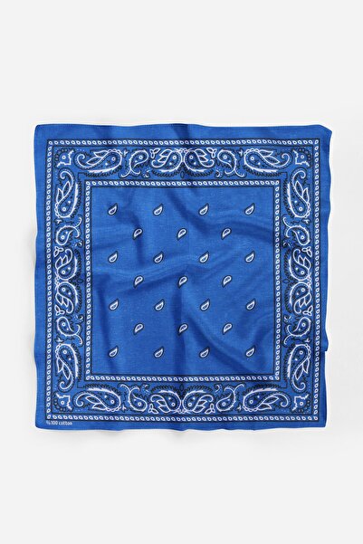 New Obsessions Šal sa šarama, kvadratna pamučna bandana marama