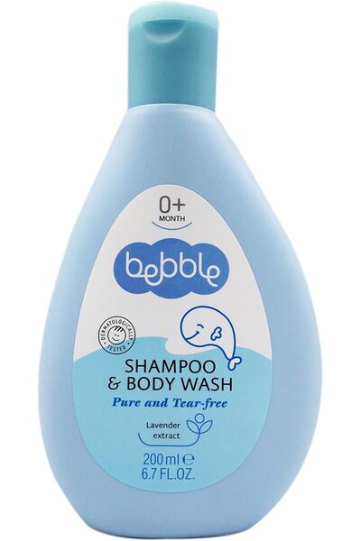 BEBBLE Baby Shampoo and Body Wash | No Tears | Free of Paraben Sulphate | 200...
