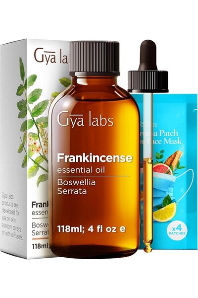 Gya Labs Ginger Essential Oil - 0.34 Fl Oz - Ginger Oil for Massage, Diffuser...