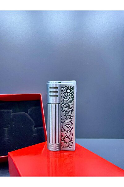 doğan hediyelik Yeni Model Pürmüz Alevli Metal Muhtar Çakmağı